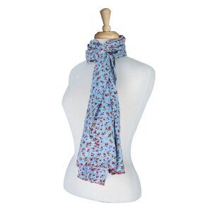 Taj Hotel Home Decor Kantha Cotton Scarve | 1-Piece | Multicolor | 18"x72"